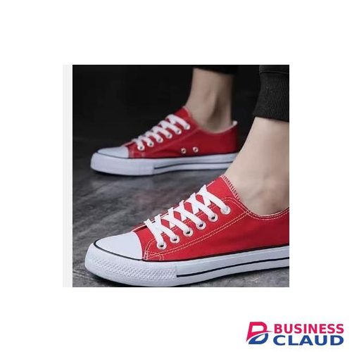 RED CANVAS ALL STAR RUBBER SHOES in Kahawa-wendani