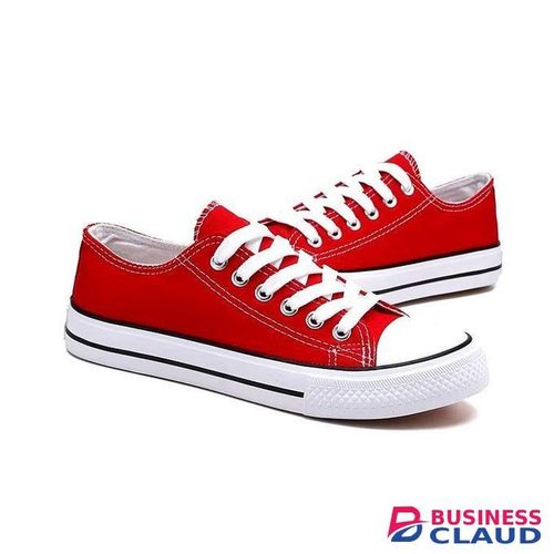 RED CANVAS ALL STAR RUBBER SHOES in Kahawa-wendani