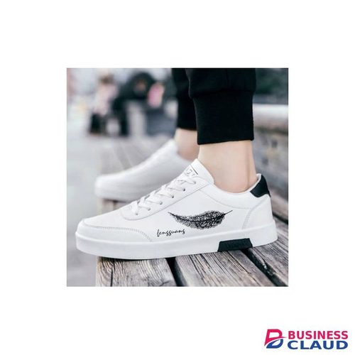 Men Board Shoes Casual Trend Sneaker White-EU 41