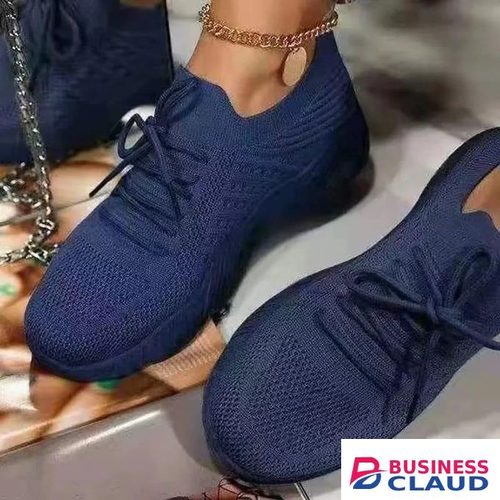 Ladies Sneakers/Women Sport Shoes/Gym Fit/Breathable shoes-NAVY