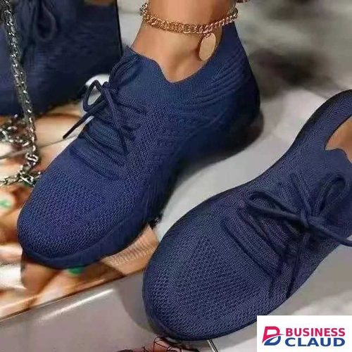 Ladies Sneakers/Women Sport Shoes/Gym Fit/Breathable shoes-NAVY