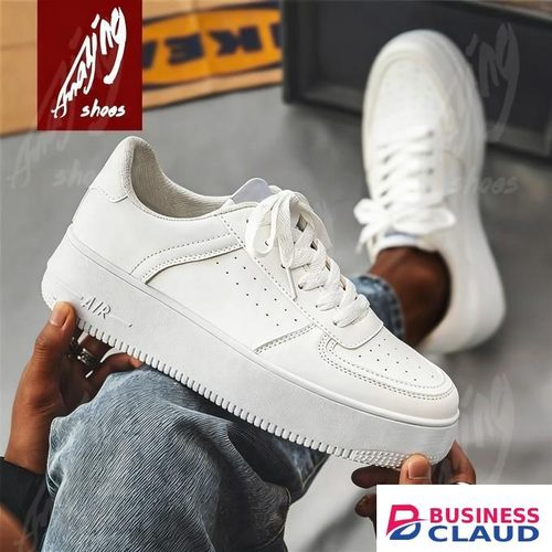 Amazing Men New Height Increasing Casual Shoes -Durable Elastic Sports Sneakers - Leather Formal Shoes