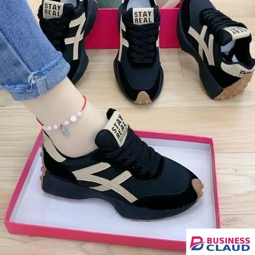 Trendy Ladies Sports shoes//Womens Sneakers// Ladies Casual Shoes -Black