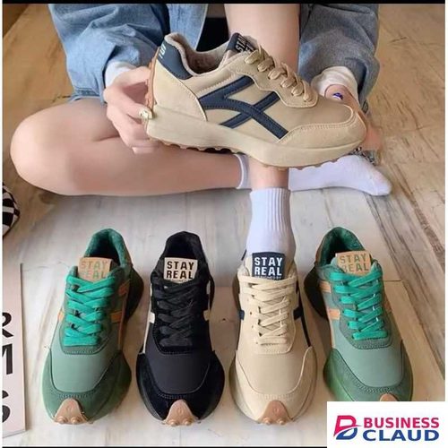 Trendy Ladies Sports shoes//Womens Sneakers// Ladies Casual Shoes -Black