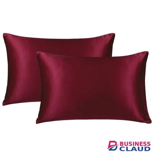 Set of 2 standard satin pillowcases