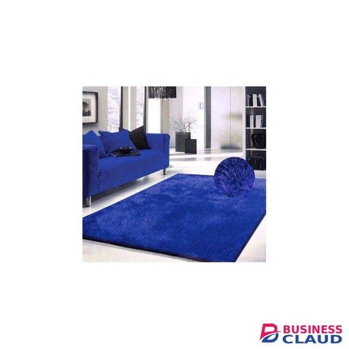 JIBAO Soft Fluffy Carpet - Dark Blue