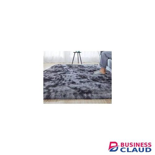 7 By 8 Soft Fluffy Carpets - Grey patched