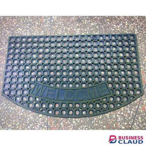 50*80cm Rubber Door mat-green
