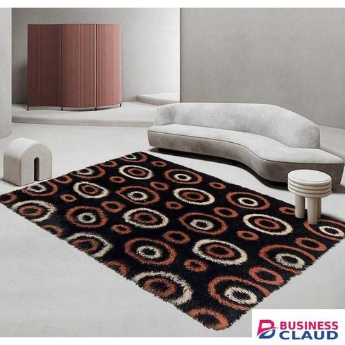 afforable 5 By 8 Soft Fluffy Patches Carpets Non-slip Rugs Floor Mat