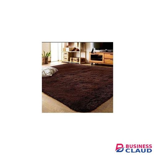5By8 Soft Chocolate Fluffy Carpets Non-slip Rugs Floor Mat 1pc