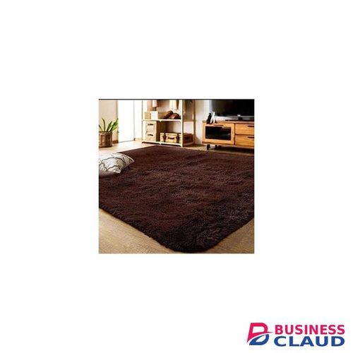 5*8 Home Decor Fluffy Carpets- Brown