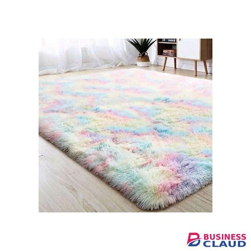 7 By 8 Luxurious Soft Fluffy Carpet - Area Floor Warm Rugs