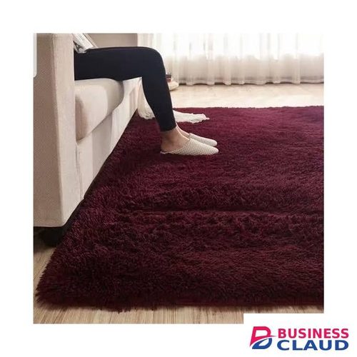 Soft Flutty Maroon Carpet Size 5*8