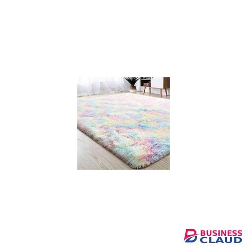 Luxurius Patched Fluffy Mat 7 * 8 Ft