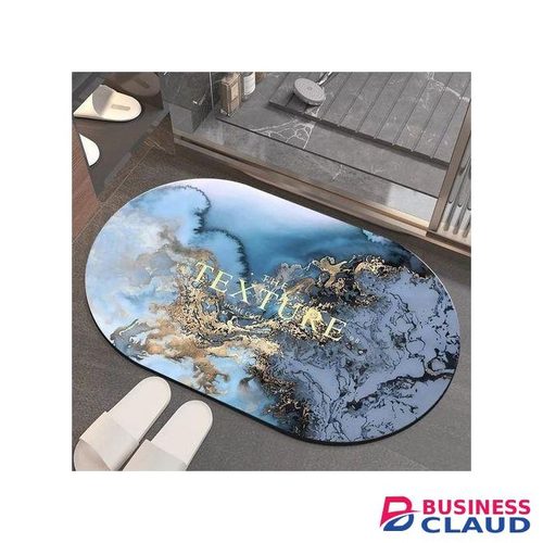 Super Absorbent Non-Slip Marble Front Door Mat/Bathroom Mat