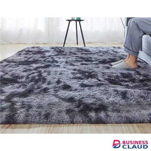 5 By 8 Luxurious Soft Fluffy Carpet - Area Warm Rugs - GREY
