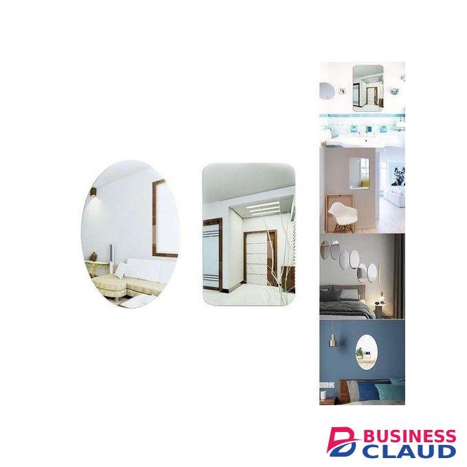 SELF ADHESIVE DIY WALL STICKER MIRROR