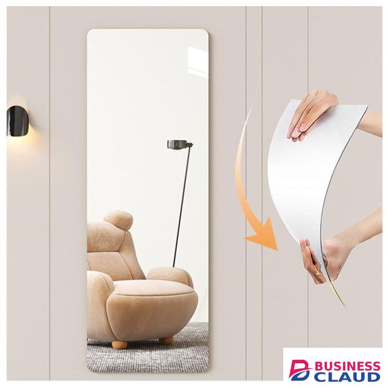 Unbreakable Acrylic Mirror / Self Adhesive Mirrors - Rectangular