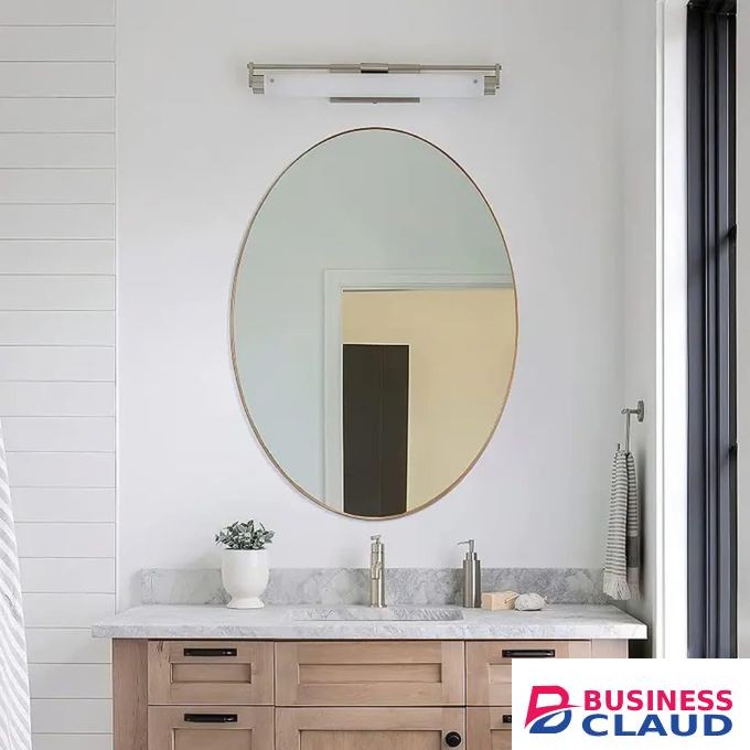 Unbreakable Decorative Oval Wall Mirro