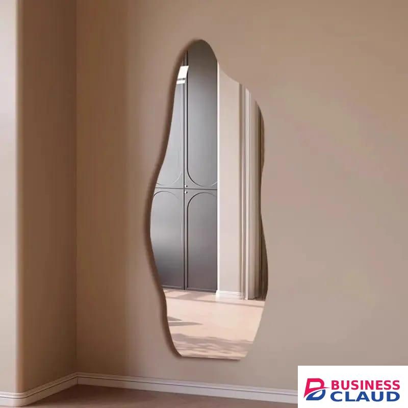 Un Branded Dolphin unbreakable self adhesive mirror