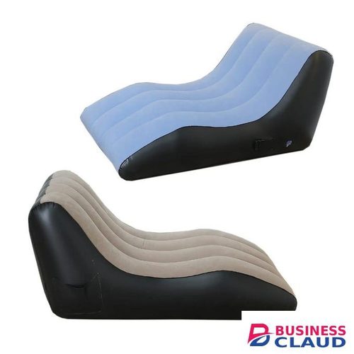 Ergonomic Inflatable Lounge Chair – Portable Air Sofa Seat