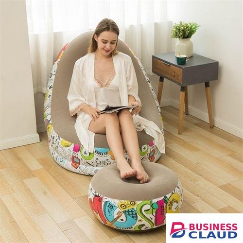 Inflatable Deluxe Lounge Seat With Pump