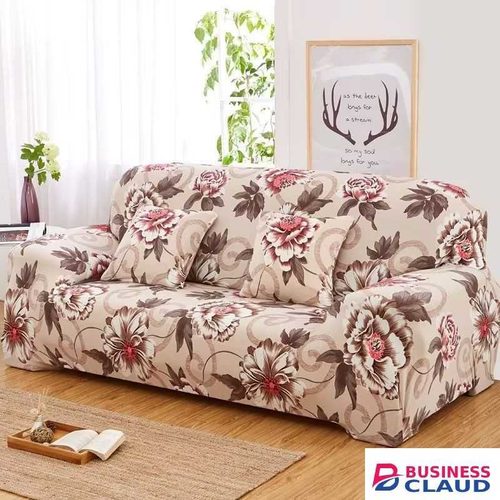 Sofa Cover Elastic Spandex Elastic Sofa Fabric Printed 1 Set