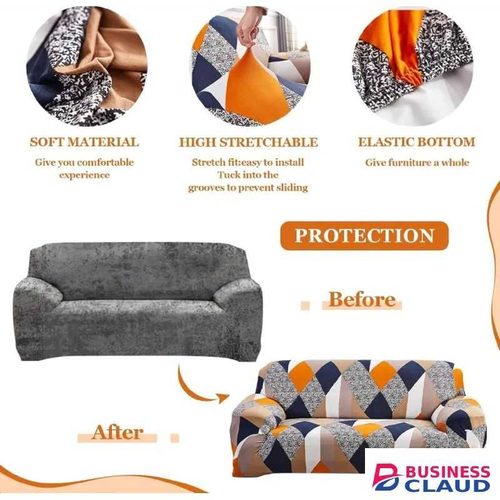 Slipcover Sofa Cover for 1/2/3 Seat (no sofa) all inclusive four season universal sofa cover elastic sofa cover dust-proof fabric sofa cover cloth for Living Room Stretch Armchair Couch Cover