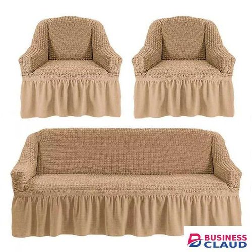 Buble Strestch Turkish Sofa Covers 5-Seater Set