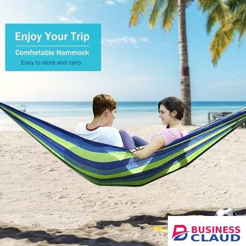 Hot Sale Hammock Outdoor Portable Canvas Load Capacity Up To 200KG, MULTICOLOR