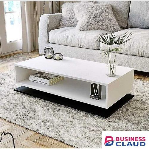 RANDAAL Wooden Coffee Table with Storage