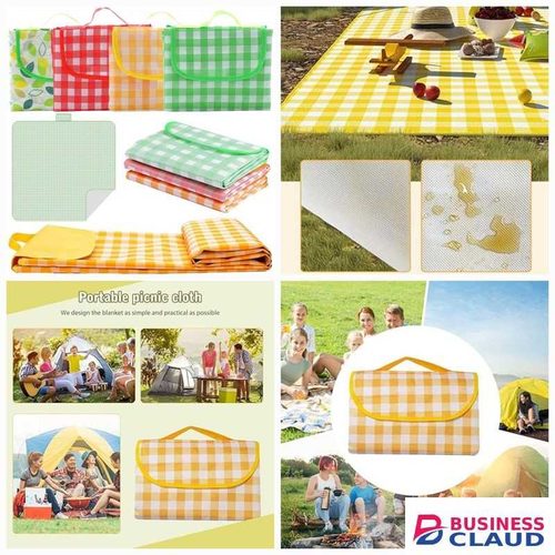 Picnic Blanket, Beach Mat, Emergency Picnic Mats for Indoor and Outdoor, 145x200 cm Sandproof Waterproof Larger Mat for Beach, Travel, Camping, Hiking, Park Grass, Chatai Mats Red