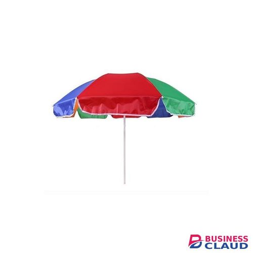 Heavy Duty 200cm Garden Umbrella with Foldable Stand - Large Outdoor Sun Shade Parasol for Gardens, Shops, Hotels, and Restaurants - Waterproof & UV Resistant Market Umbrella