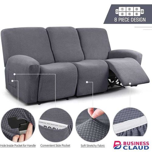 Elastic Stretch Quality Velvet Recliner Chair Covers Armchair Sofa Chair Cover Couch Slipcover