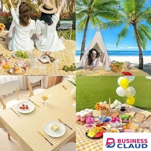 Picnic Mat Waterproof Beach mat Picnic Blanket Rectangular Mat for Floor Large Essential Camping Accessories for Outdoor Sandproof Foldable Portable Mixed Colour 150 x 200 cm