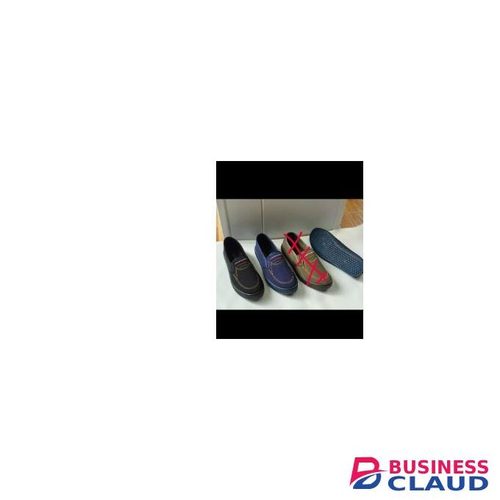 Trendy cute No Fade Women Rubber Shoes- Black