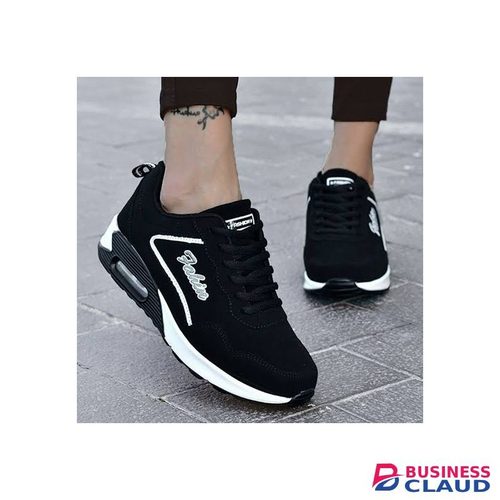 New Fashion Ladies Sneakers Black White