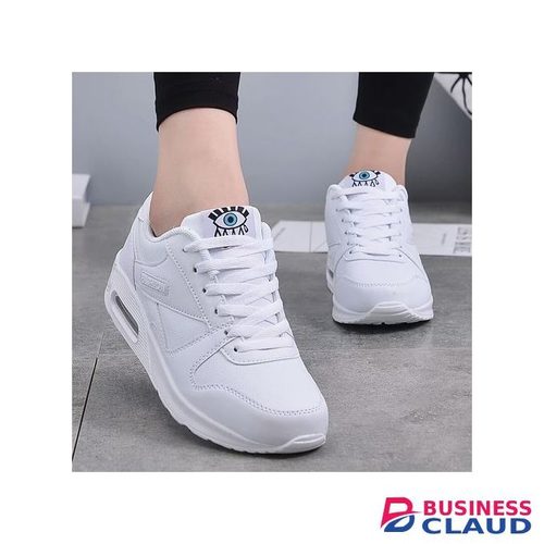Sport Fashion Quality Ladies Sneakers-White