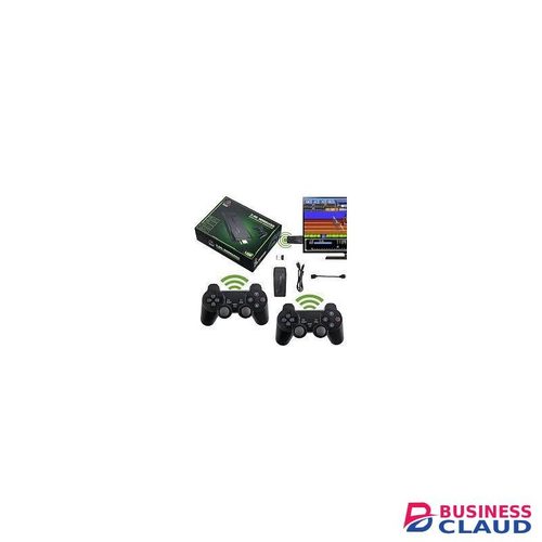 M8 Ultra 4K HDMI Retro Game Stick Lite - 15,000+ Inbuilt Classic Games, 64GB, Dual 2.4G Wireless Controllers, Compatible with TV, PC, Laptop & Projector