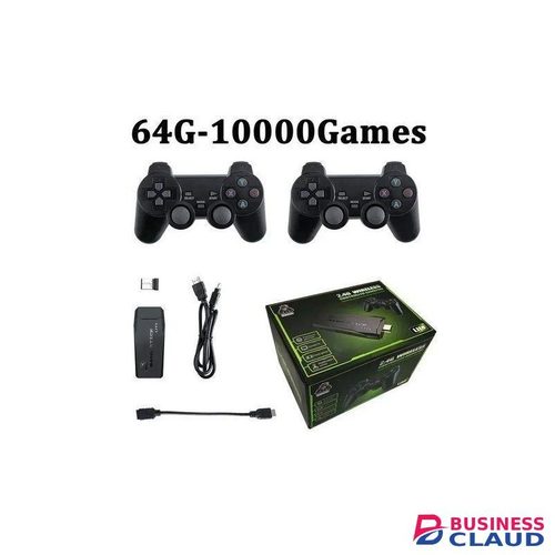 Game Sticks M8 Console 2.4G Dual Wireless Controller Game 4K 10000 Games 64GB Retro Game