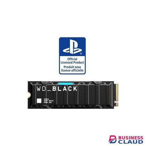 WD WD_BLACK 2TB SN850 NVMe SSD For PS5/PC Consoles With Heatsink - Gen4 M.2 7000 MB/