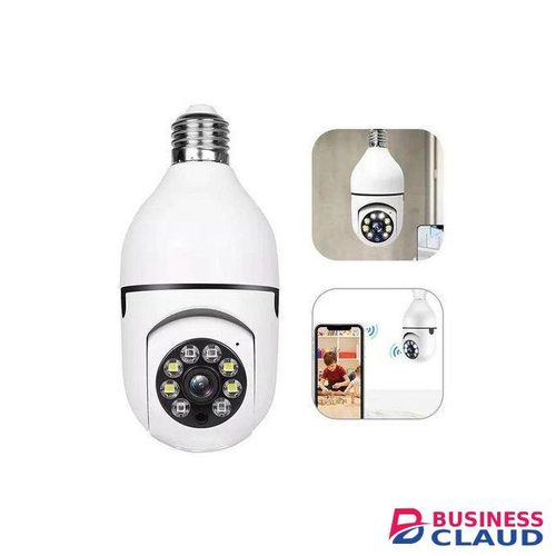E27 Socket Lamp Holder Full Color 1080p 360 Panoramic CCTV Wifi IP Camera PTZ Light Bulb Camera