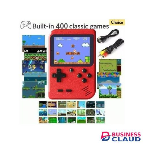 Children Retro Gaming Console With 400 Game Can Be Connected To The TV