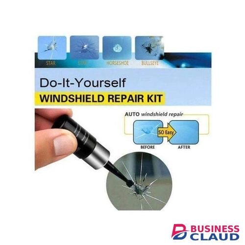 Windscreen Crack Repair Tool Kit Automotive Glass Nano Repair Fluid-Car Windshield Repair Resin Cracked Glass Repair Kit,Glass Corrector Set, Crack Repairing For Car