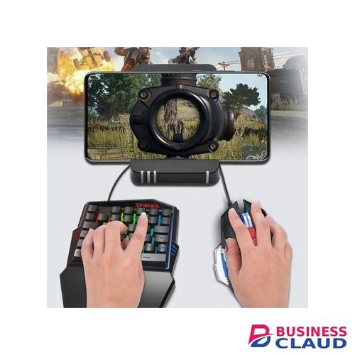 One Handed Gaming Keyboard T19 Colored Backlit USB Multimedia Waterproof Typewriter Mini Computer Keyboard