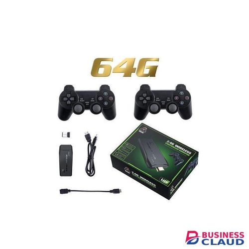 Video Game Sticks 4K M8 Console 64G Double 2.4G Wireless Controller 10000 Games 32GB Retro Games For PS1 GBA TV Dropshipping