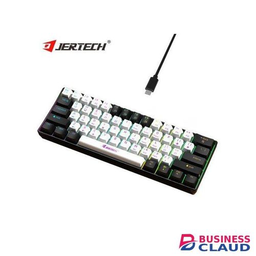 Type C Wired Mechanical Gaming Keyboard Swappable Waterproof 61 Keys