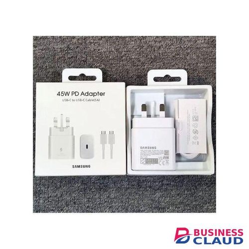 Samsung Galaxy Fast Charger 45W USB C Type C To C Full Wall Charger Super Fast Adapter Android Phone Charger For Galaxy A16 A15 5G A14 A13 A53 A54 A55 A06 A04s A05s A12 A52 S25 S24 S23 S22 S21 S20 S10 Z Flip 5 Z Fold 5