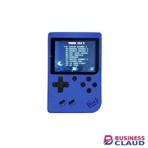 Retro portable mini handheld 8-bit kids color game player build in 400 in 1 game video handheld game console