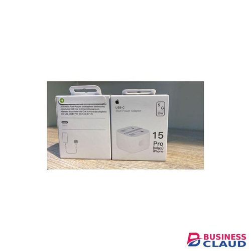 Apple 35W Dual USB-C Port Compact Power Adapter